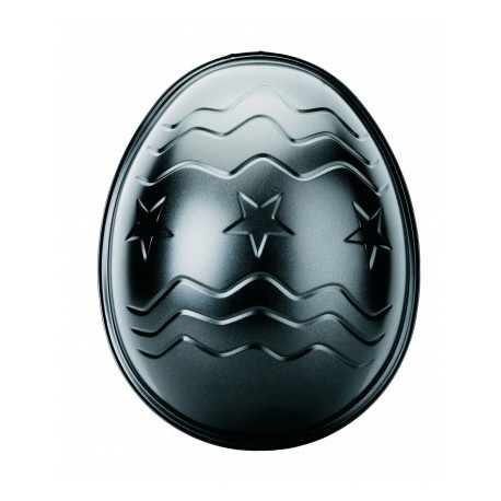 MOLDE HUEVO PASCUA MOKA 26X21X8,30 DE IBILI 26x21x8.30 CM