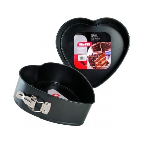 MOLDE DESMONTABLE CORAZÓN MOKA DE IBILI 22 CM