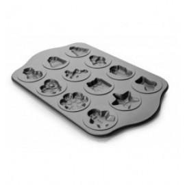 MOLDE 12 CAVIDADES DE IBILI 36x30 CM