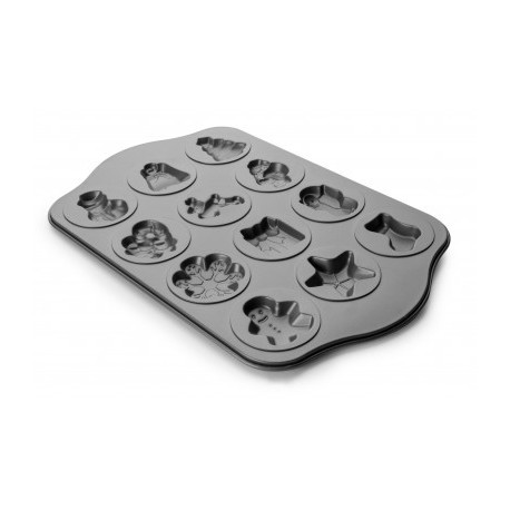 MOLDE 12 CAVIDADES DE IBILI 36x30 CM