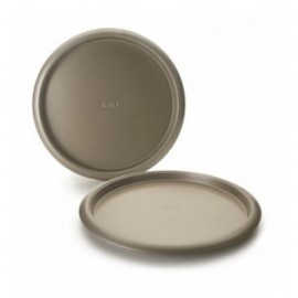 MOLDE PIZZA SIN AGUJEROS GOLDEN CLASS DE IBILI 34 CM
