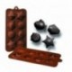 Molde de silicone de chocolate ibili 10,5x21x2.5 cm