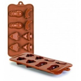 Ibili Christmas Chocolate Bombon Mold 10.5x21x2.5 cm
