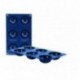 MOLDE 6 CAVIDADES SEMIESFERAS BLUEBERRY DE IBILI 7x3 CM