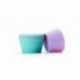4 cupcake molda silicone de ibili 6,5 cm