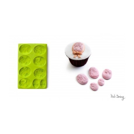 MOLDE 3D CAMAFEOS DE IBILI 12x8.5 CM