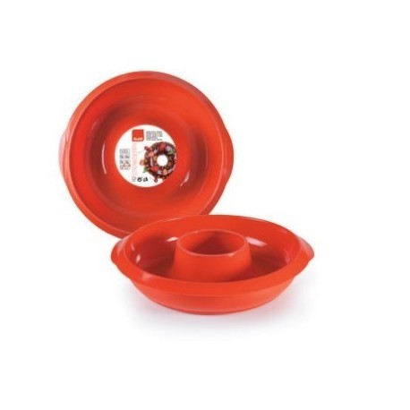 MOLDE SAVARIN STRAWBERRY DE IBILI 24 CM