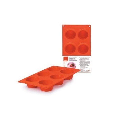 Molde 6 Mulicavidades Morango de Ibili