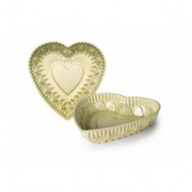 MOLDE CORAZON CUORE DE IBILI 27.5X27X6.10 CM