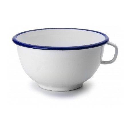 BOL CON ASA VERTICAL BLANCA DE IBILI 14 CM