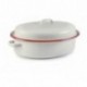 Cocotte Oval Bordeaux de Ibili