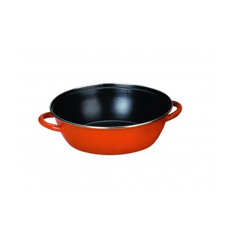 SARTEN HONDA CON 2 ASAS ORANGE DE IBILI 36 CM