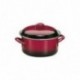 CACEROLA CON TAPA VOLCAN DE IBILI 20 CM