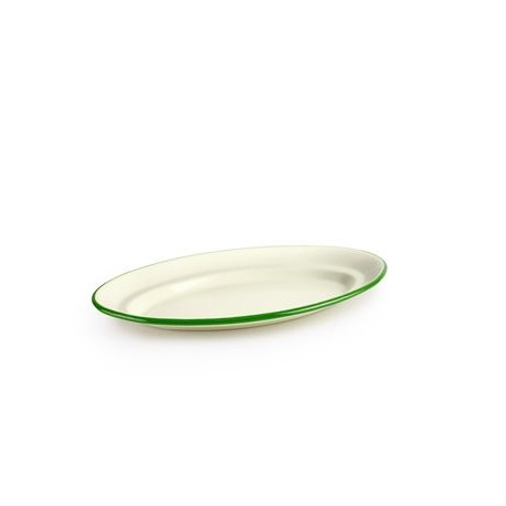 BANDEJA OVALADA MUSGO DE IBILI 30X20 CM