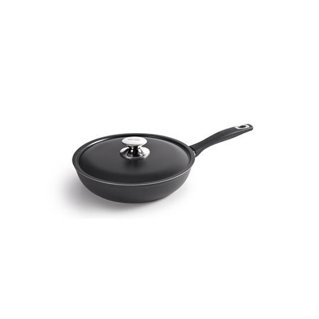 SARTEN+TAPA VOLTEATORTILLAS INDUPLUS DE IBILI 26 CM