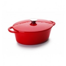 COCOTTE REDONDA OVAL DE IBILI 27x21 CM