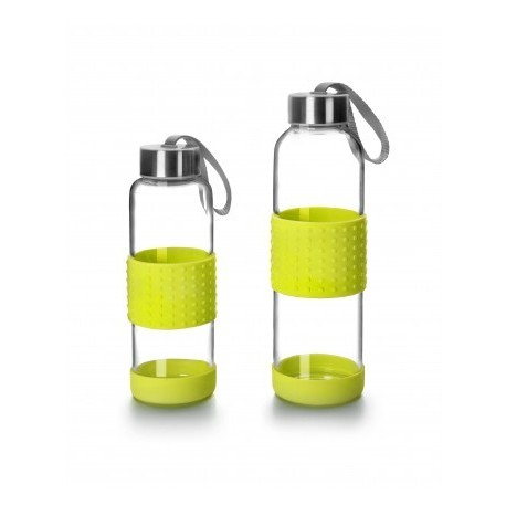 Ibili Green Crystal/Silicone Bottle 500 ml
