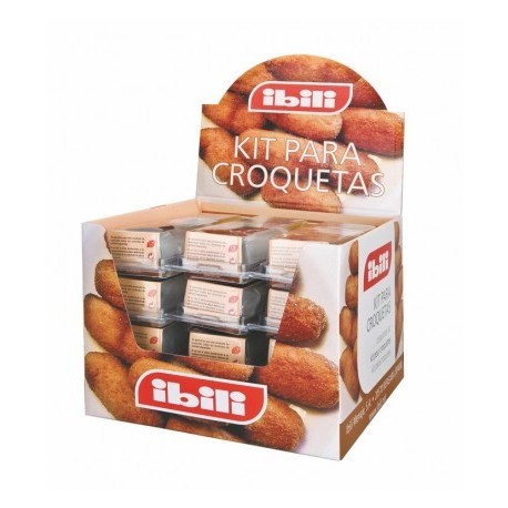 KIT CROQUETAS-EN CAJA EXPOSITORA DE IBILI