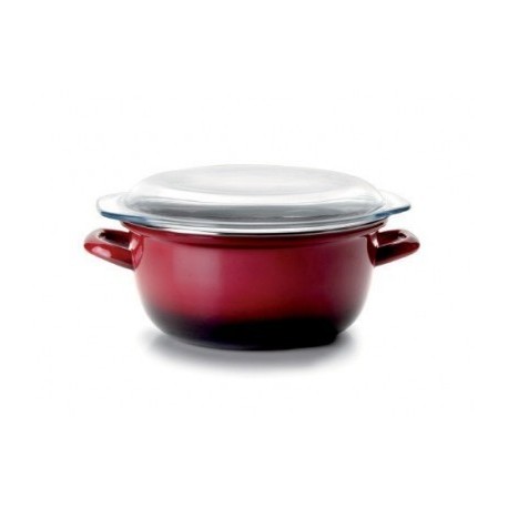 Frystone vulcan com cesta e capa de Ibili 24 cm