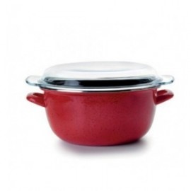 Korinth fritando com um rebaixamento e tampa ibili 24 cm