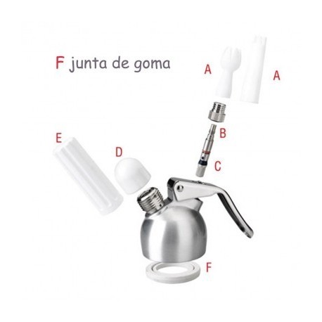 JUNTA DE GOMA SIFON ALUMINIO DE IBILI