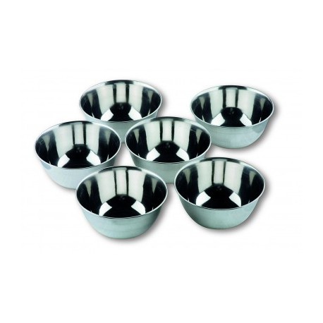 6 BOLS PEQUEÑOS INOXIDABLE-GARINOX DE LACOR 12 CM
