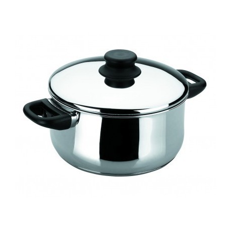 OLLA CON TAPA GARINOX DE LACOR 24 CM