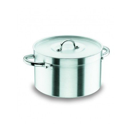 CACEROLA ALTA CON TAPA CHEF-ALUMINIO DE LACOR 45 CM
