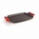 Lacor 34x25 cm churrasqueira placa de ferro