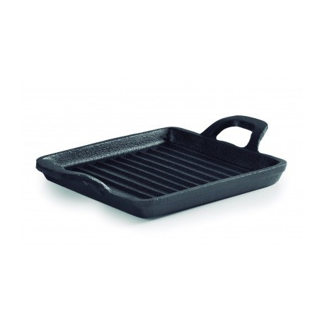 MINI GRILL CUADRADO SIN BASE DE LACOR 14X9.5 CM
