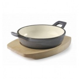 CACEROLA REDONDA MAGMA GREY DE LACOR 12 CM