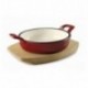 CACEROLA REDONDA MAGMA RED DE LACOR 18.5 CM