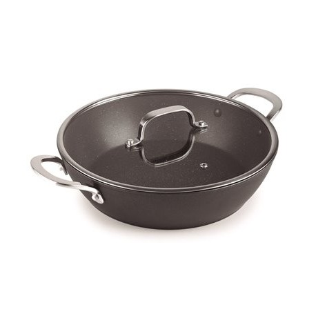 CACEROLA BAJA CON TAPA EASY DE LACOR 24 CM