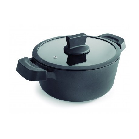 CACEROLA CON TAPA TITANIUM PRO DE LACOR 20 CM
