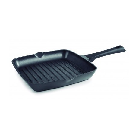 Grill titanium pro de lacor 28x28 cm