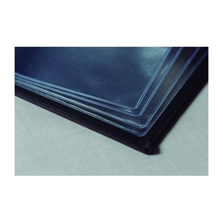 Definir 10 tampas internas de PVC de pele laranja 14,8x21 cm