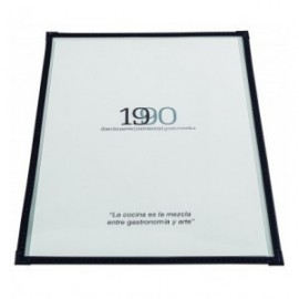 Portamenú A4 do indivíduo