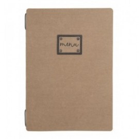 PORTAMENÚ KRAFT DE LACOR 23X32