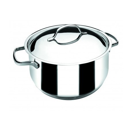 CACEROLA CON TAPA BASIC DE LACOR 24 CM