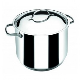 Panela reta com tampa básica de 24 cm lacor