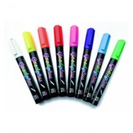 Marcadores fluorescentes para LED slate da lacor