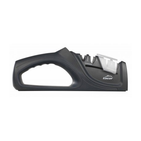 AFILADOR DE CUCHILLOS DUAL DE LACOR 21.5x4.5x9 CM