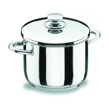 Pote reto com lacor hob tampa 18 cm