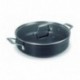 TARTERA CON TAPA ANODIZED DE LACOR 28 CM
