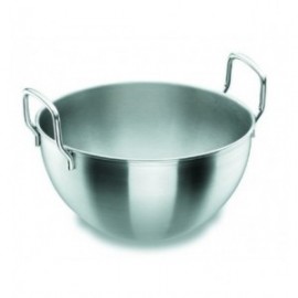 CALDERO SEMI-ESFÉRICO CON ASAS INOXIDABLE 18/10 DE LACOR 26 CM