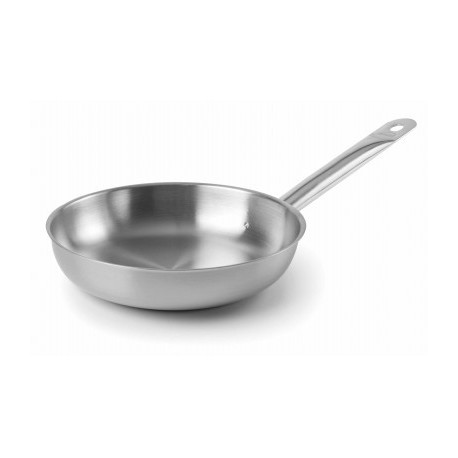 SARTÉN CHEF-INOXIDABLE FONDO SÁNDWICH INOXIDABLE 18/10 DE LACOR 20 CM