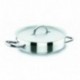 Paellera com tampa de chef-luxu 40 cm