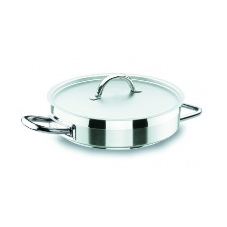 Paellera com tampa de chef-luxu 40 cm