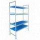 Prateleiras simples 3 prateleiras lacor 1750x560x1257 mm
