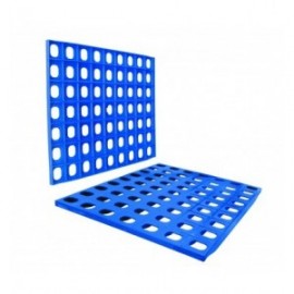 Prateleiras modulares de grade de polietileno 353x435 mm